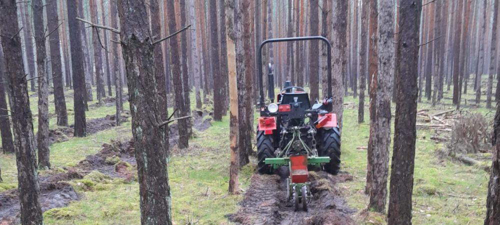 bei der Arbeit